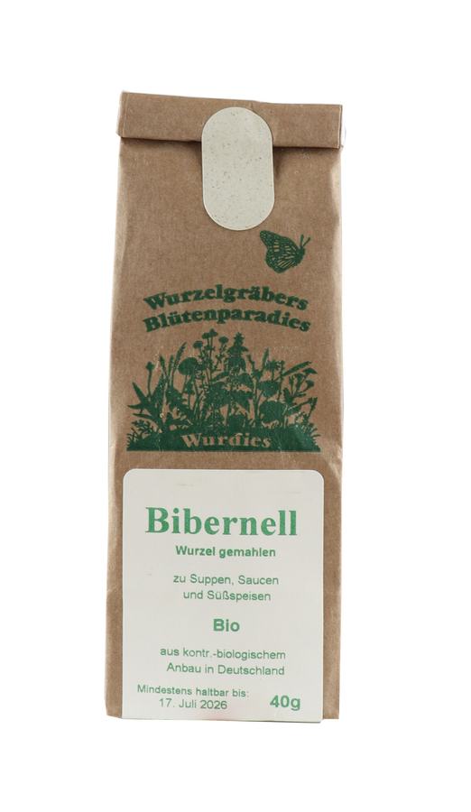 Bibernellwurzel, gemahlen, bio