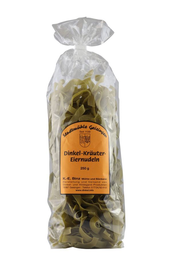 Dinkel-Kräuter-Bandnudeln