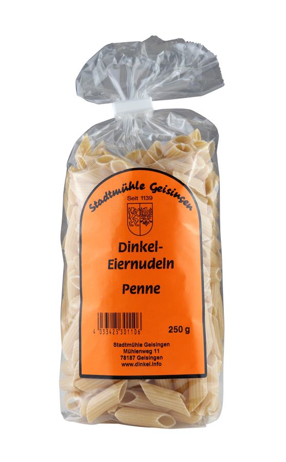 Dinkel Penne mit Ei