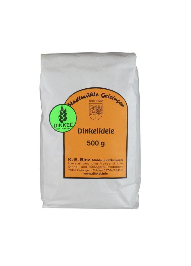 Dinkelkleie nach Dr. Hertzka, 0,5 kg