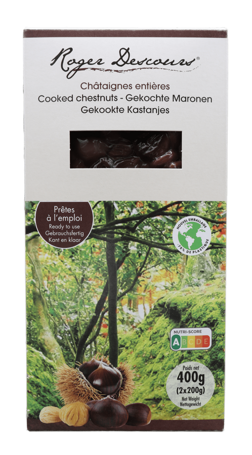 gekochte Maronen / Kastanien 400 Gramm