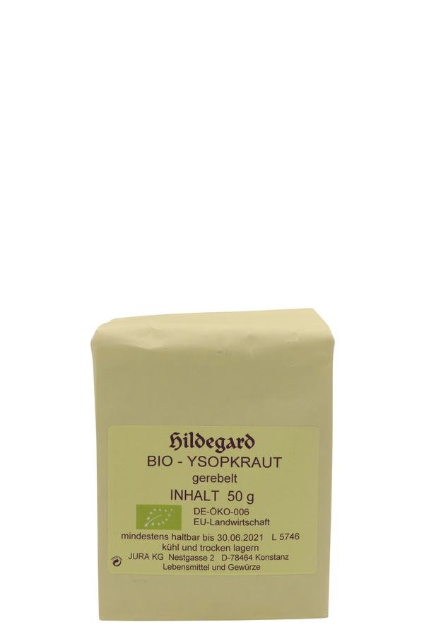 Jura Bio Ysop-Kraut gerebelt