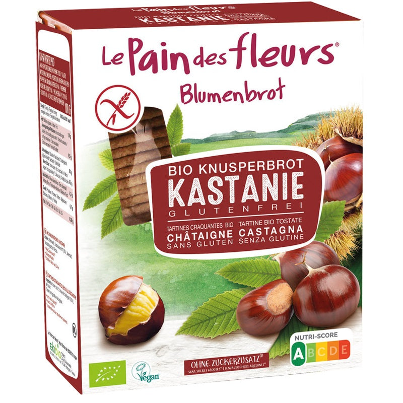 Knuspriges Kastanienbrot - le Pain des fleurs