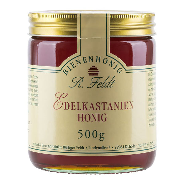 Feldt Edelkastanienhonig 500 Gramm