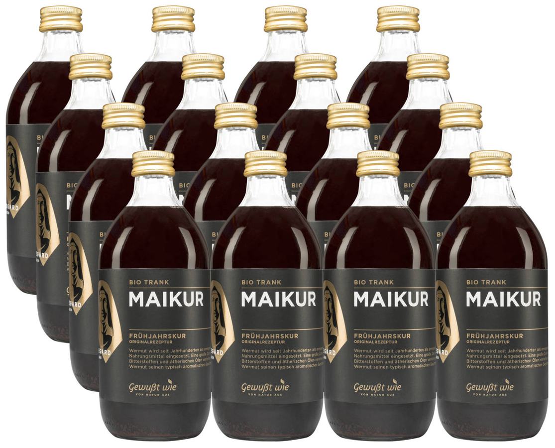 Hildegard Maikur Trank Bio Kurpackung 16 x 0,5 L Wermuttrank