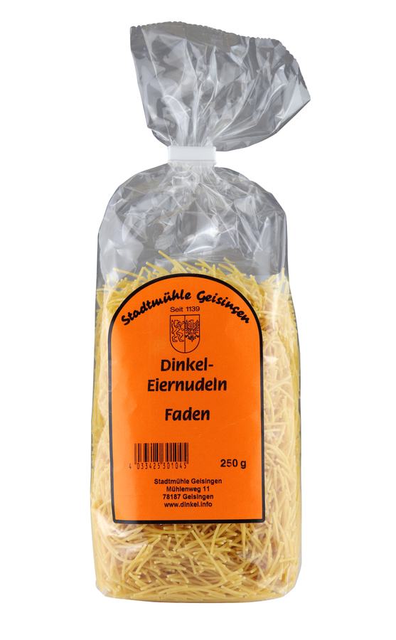 Stadtmühle Geisingen Dinkel Suppennudeln mit Ei