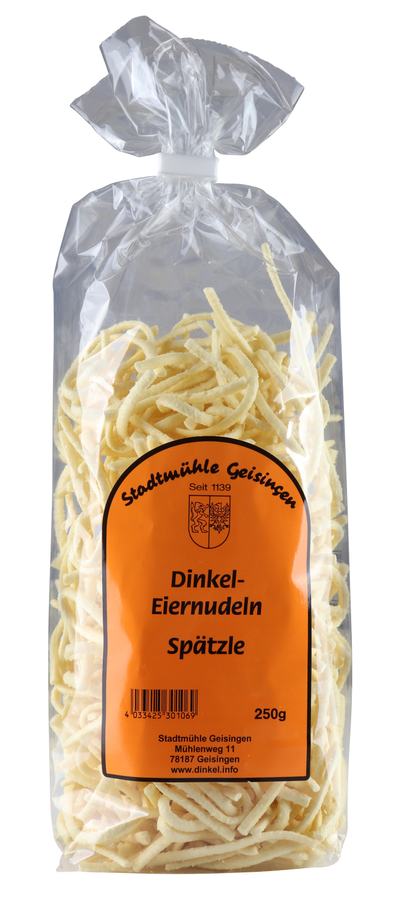 Dinkelspätzle mit Ei