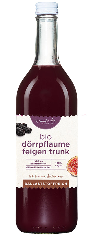 Dörrpflaumen Feigen Saft, Bio 750 ml