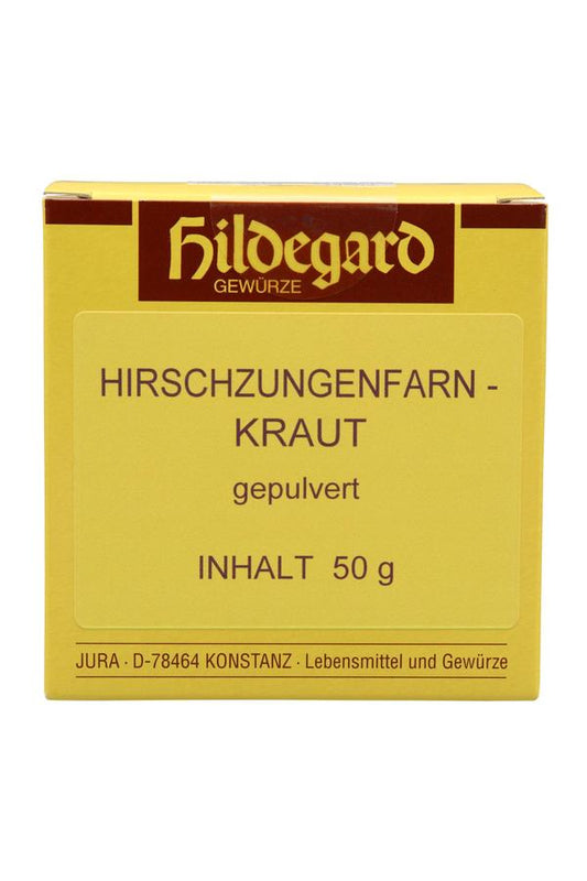 Hirschzungenfarnkraut gepulvert
