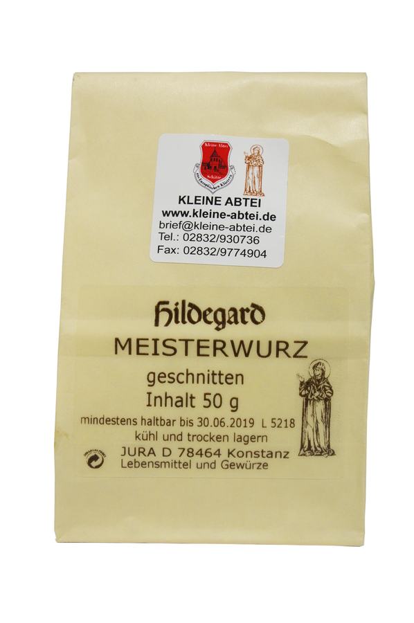 Jura Meisterwurz geschnitten