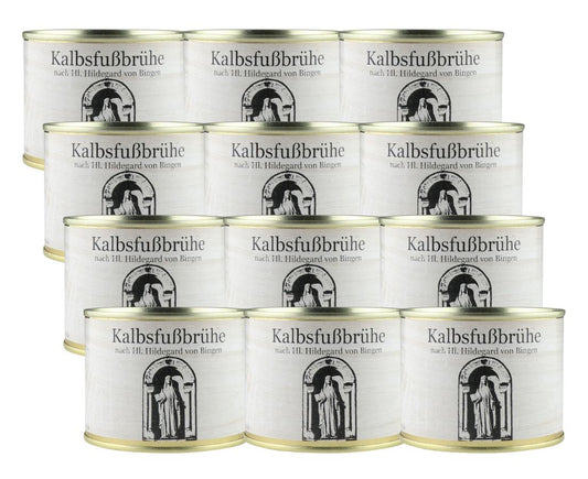 Kalbsfußsuppe / Kalbsfußbrühe - 12 x 200 ml