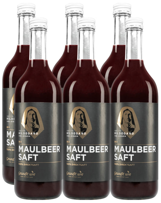 Hildegard Maulbeersaft, Bio Direktsaft - 6 x 750 ml
