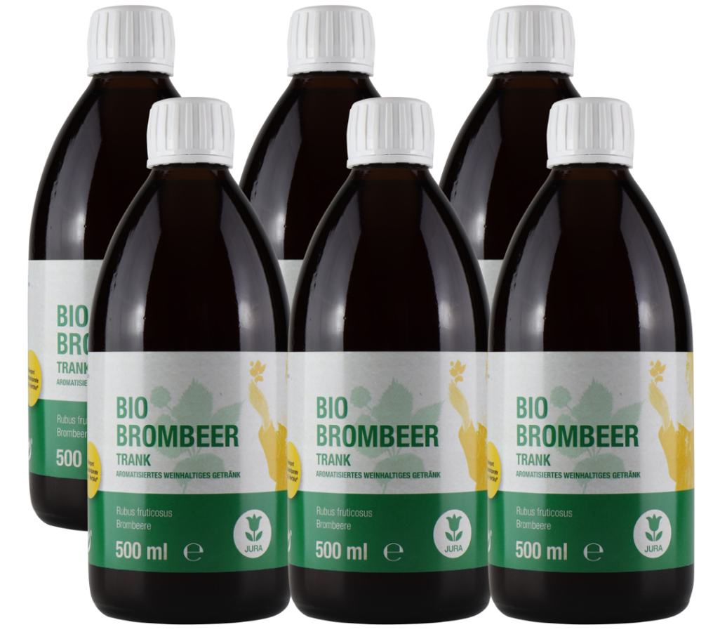 Jura Bio Brombeertrank - 6 x 0,5 l