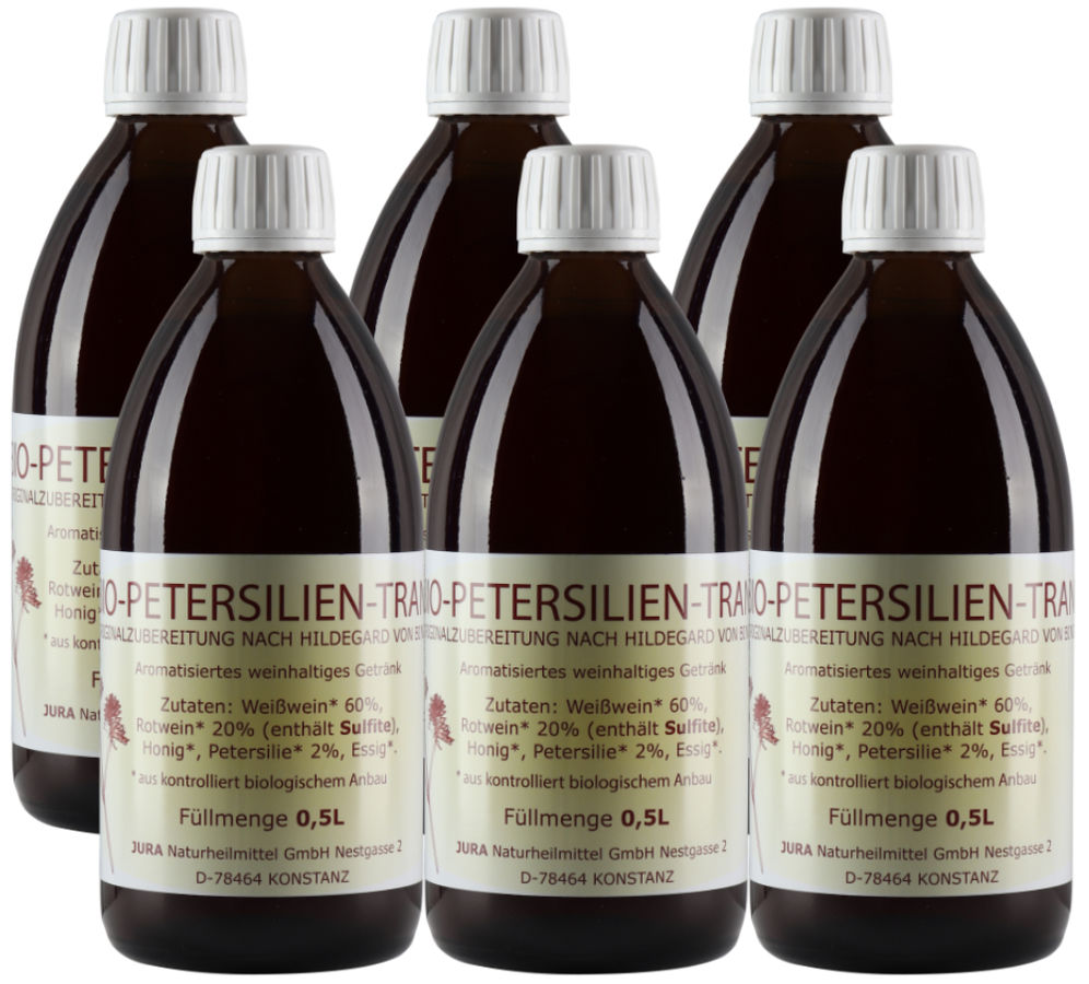 Jura Petersilientrank / Herzwein 6 x 0,5 l Kurpackung