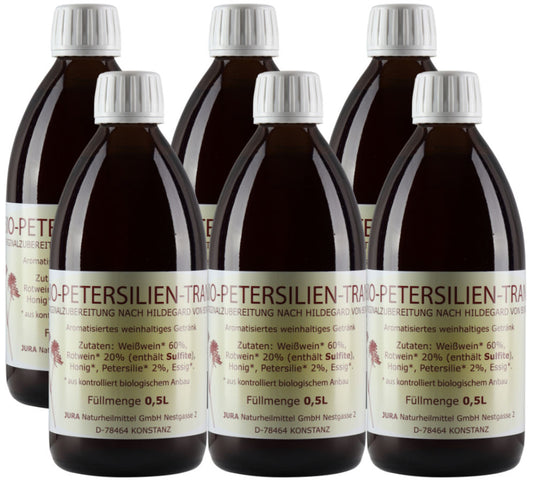 Jura Petersilientrank / Herzwein 6 x 0,5 l Kurpackung