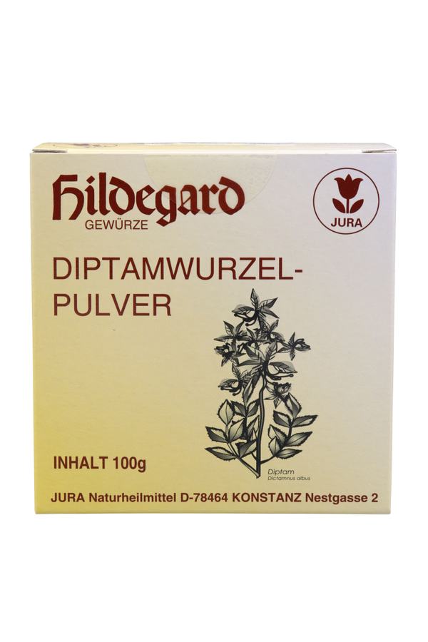 Jura Naturheilmittel nach Hildegard von Bingen Diptamwurzelpulver (Spechtwurz)