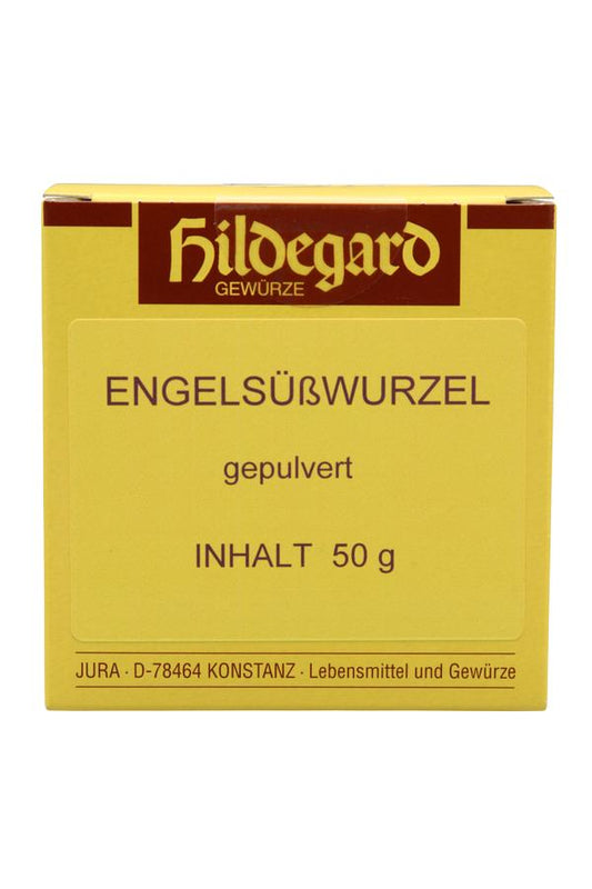 Jura Naturheilmittel nach Hildegard von Bingen Engelsüßwurzelpulver