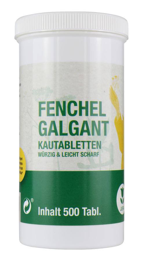 Jura Fenchel Galgant Tabletten 500 Stück