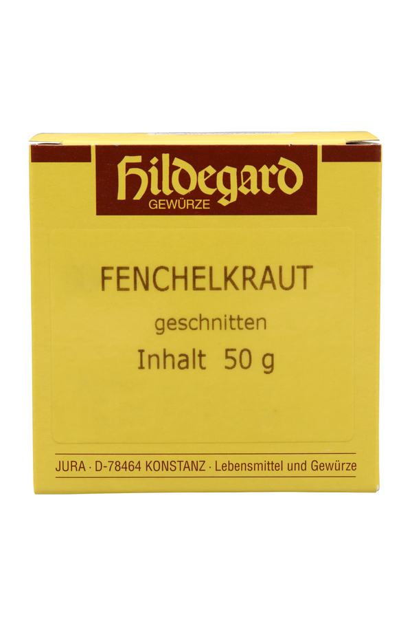 Jura Naturheilmittel nach Hildegard von Bingen Fenchelkraut geschnitten