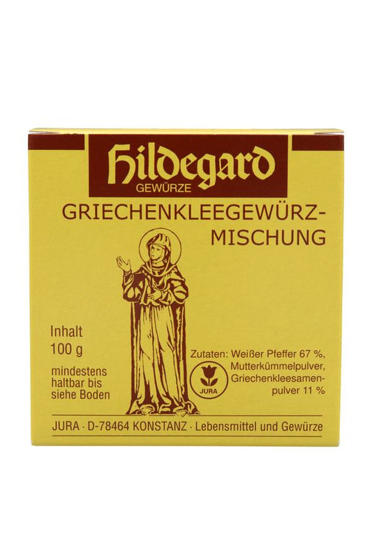 Jura Naturheilmittel nach Hildegard von Bingen Griechenkleegewürzmischung
