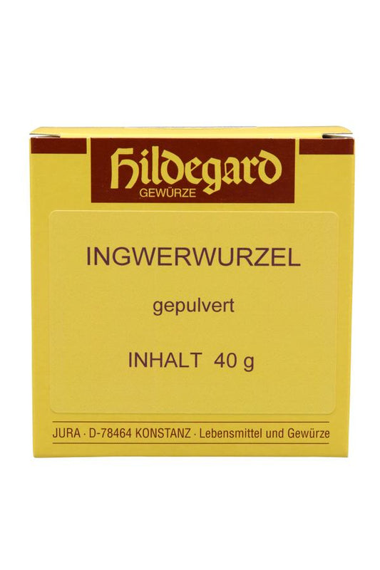 Jura Naturheilmittel nach Hildegard von Bingen Ingwer gepulvert