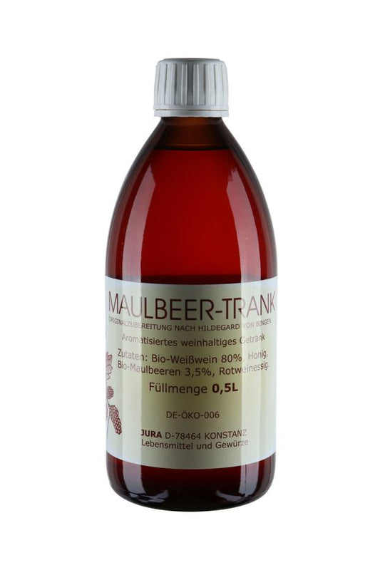 Jura Maulbeertrank / Maulbeerelixier nach Hildegard von Bingen