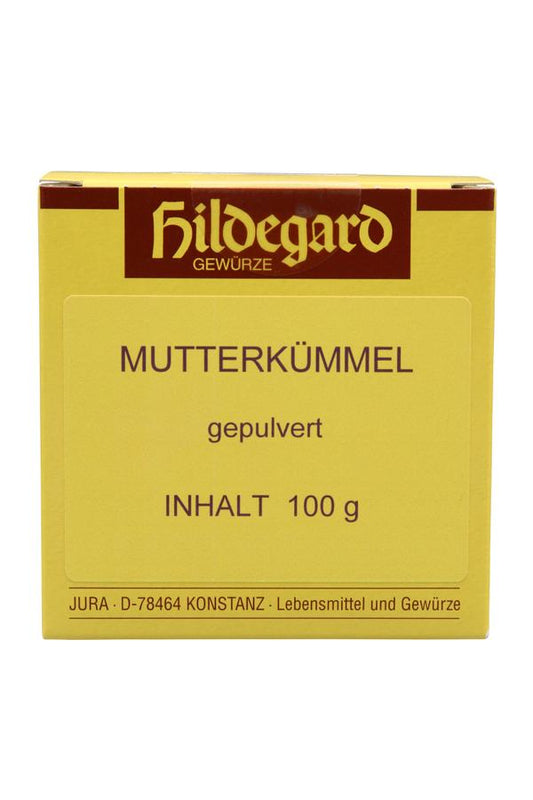 Jura Naturheilmittel nach Hildegard von Bingen Mutterkümmelpulver