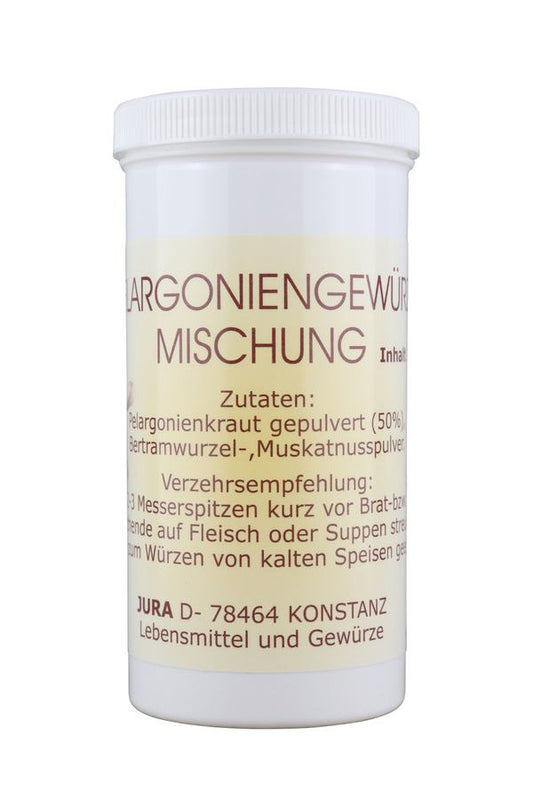 Jura Pelargoniengewürzmischung, 100 Gramm