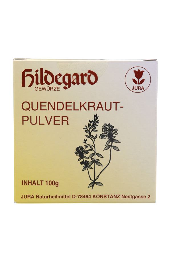Jura Naturheilmittel nach Hildegard von Bingen Quendelkrautpulver