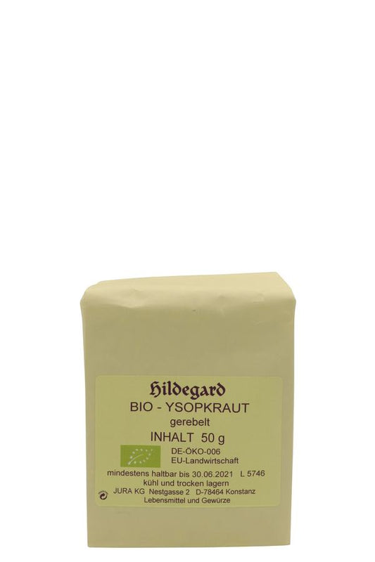 Jura Bio Ysop-Kraut gerebelt