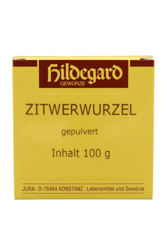 Jura Naturheilmittel nach Hildegard von Bingen Zitwerwurzelpulver