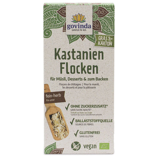 Kastanienflocken fein-herb, Bio