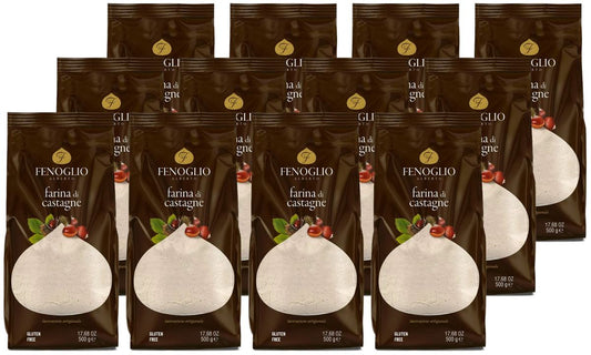 Kastanienmehl / Maronenmehl / Edelkastanienmehl - 12 x 500 g