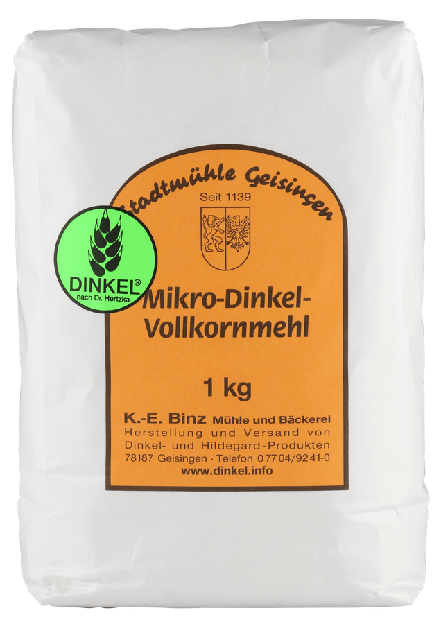 Feines Dinkelvollkornmehl