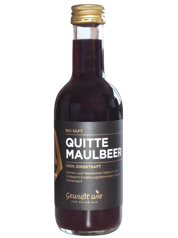 Quitte-Maulbeersaft, Bio Direktsaft 0,25 Liter