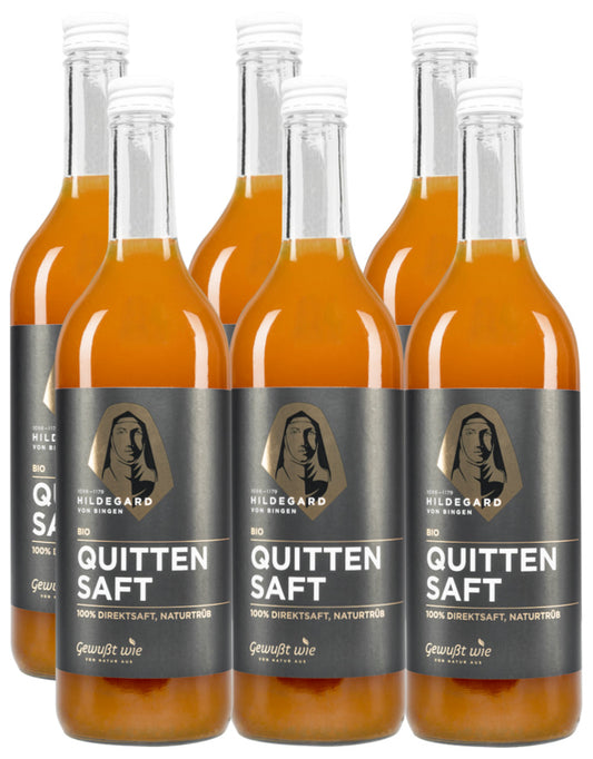 Quittensaft 100% Direktsaft naturtrüb Bio - 6 x 750 ml