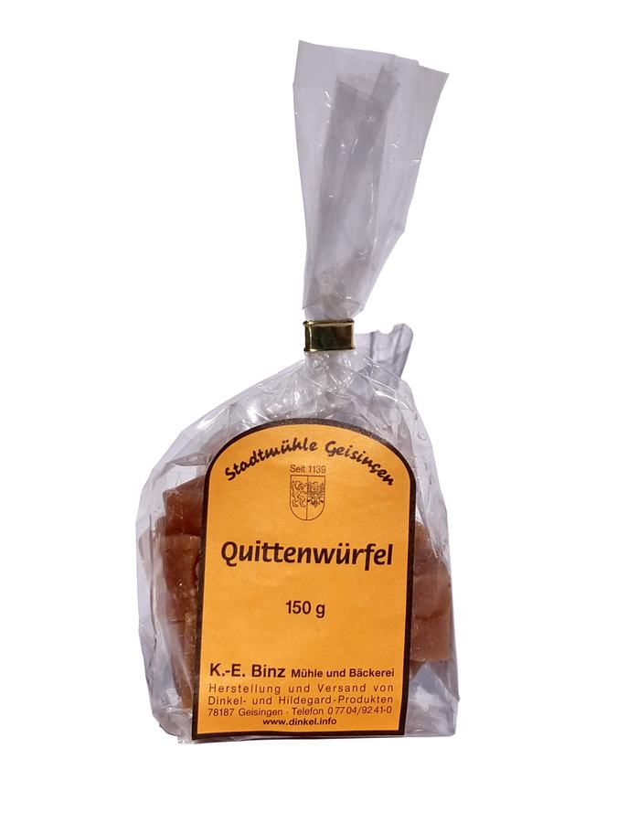 Quittenbrot Würfel: Quittenkonfekt aus der Stadtmühle Geisingen