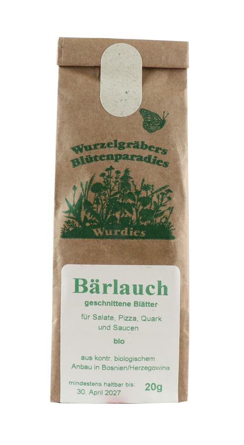 Wurdies Bärlauch, geschnitten, bio