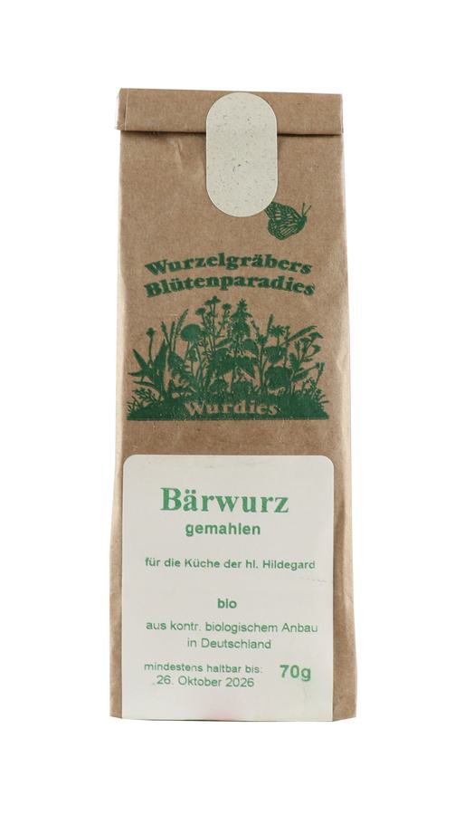Wurdies Bärwurz, gemahlene Wurzel, bio