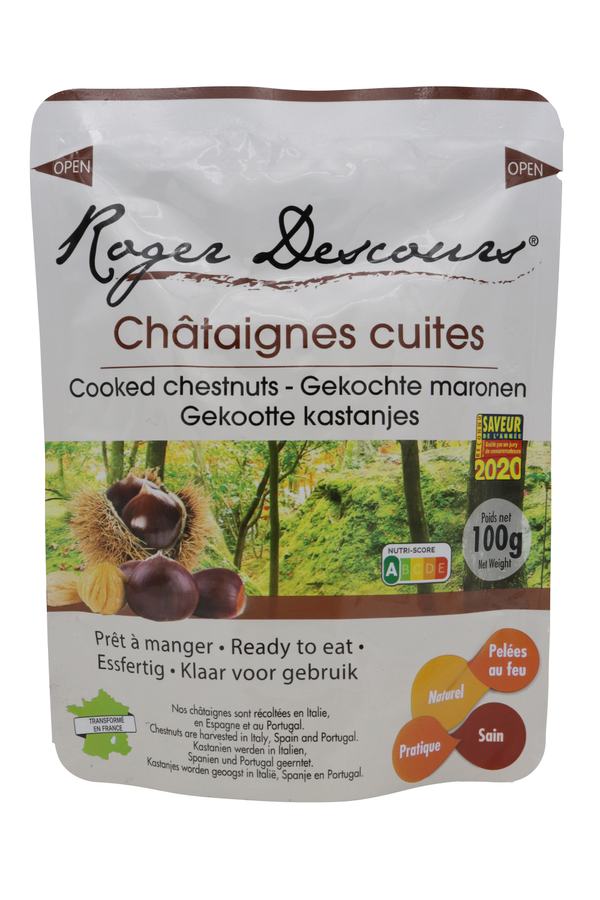 gekochte Maronen / Edelkastanien 100 Gramm im Beutel