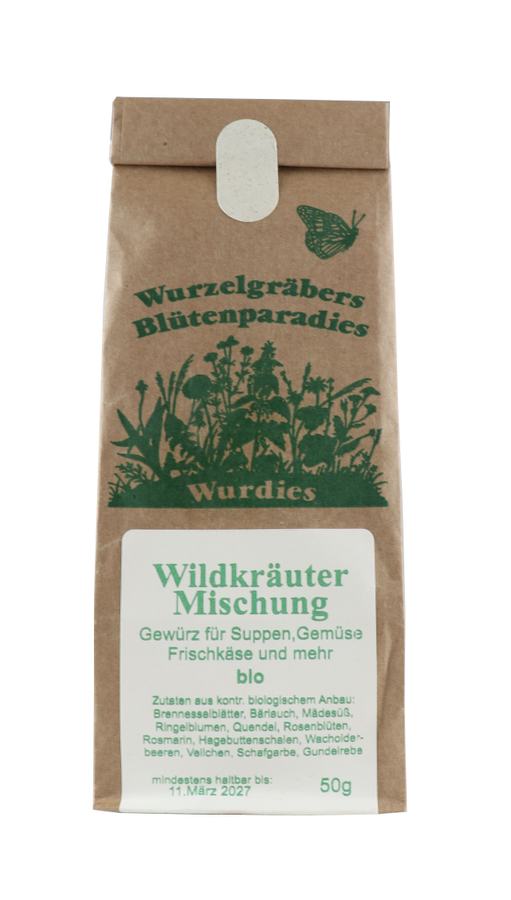 Wildkräutermischung, Bio, mit Hildegard-Kräutern